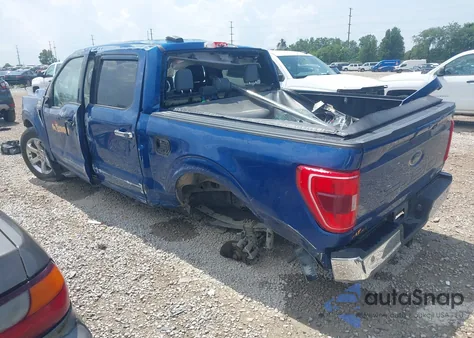 2022 Ford F150 Supercrew из США, поврежденный, VIN 1FTFW1E88NKD97983